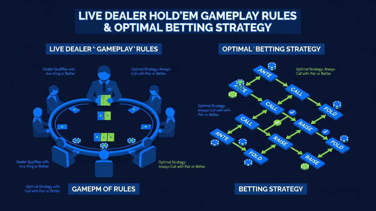 Cover image for article: Live Casino Hold'em Rules and Strategy