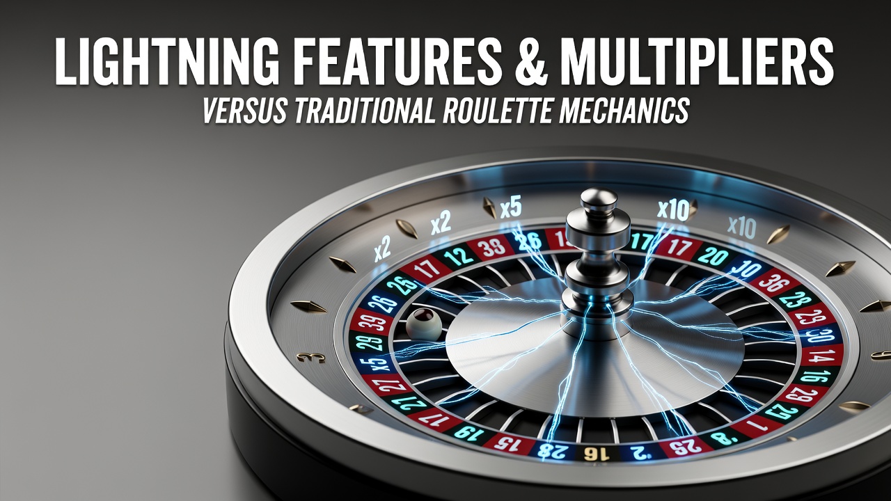 Lightning features and multipliers versus traditional roulette mechanics