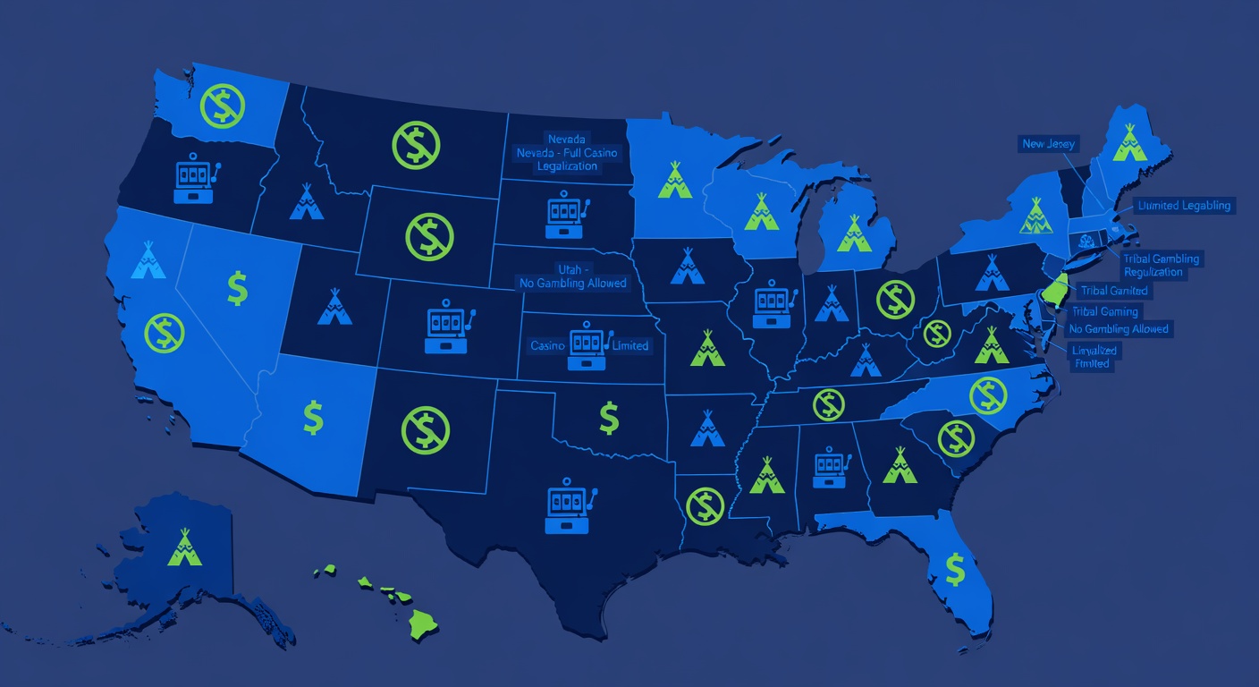 How US State-by-State Online Gambling Regulation Generally Works — article cover