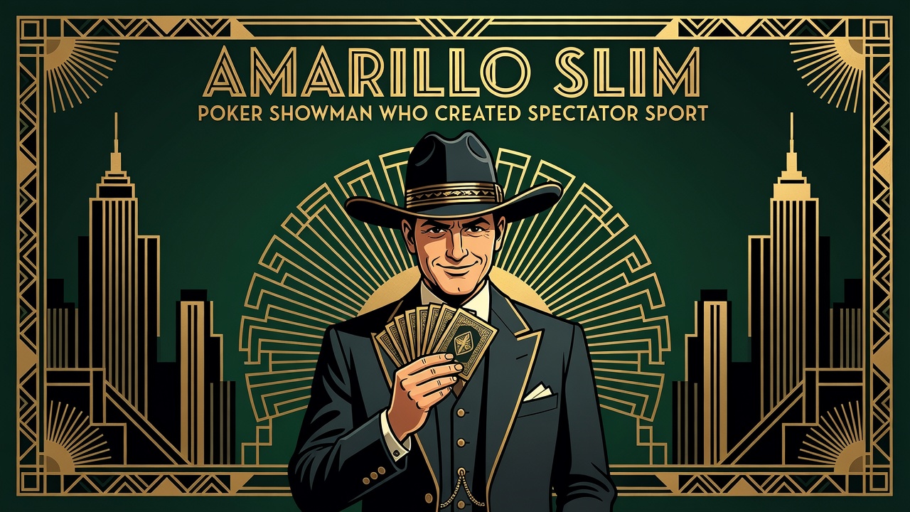 Amarillo Slim: The Cowboy Who Made Poker a Spectator Sport