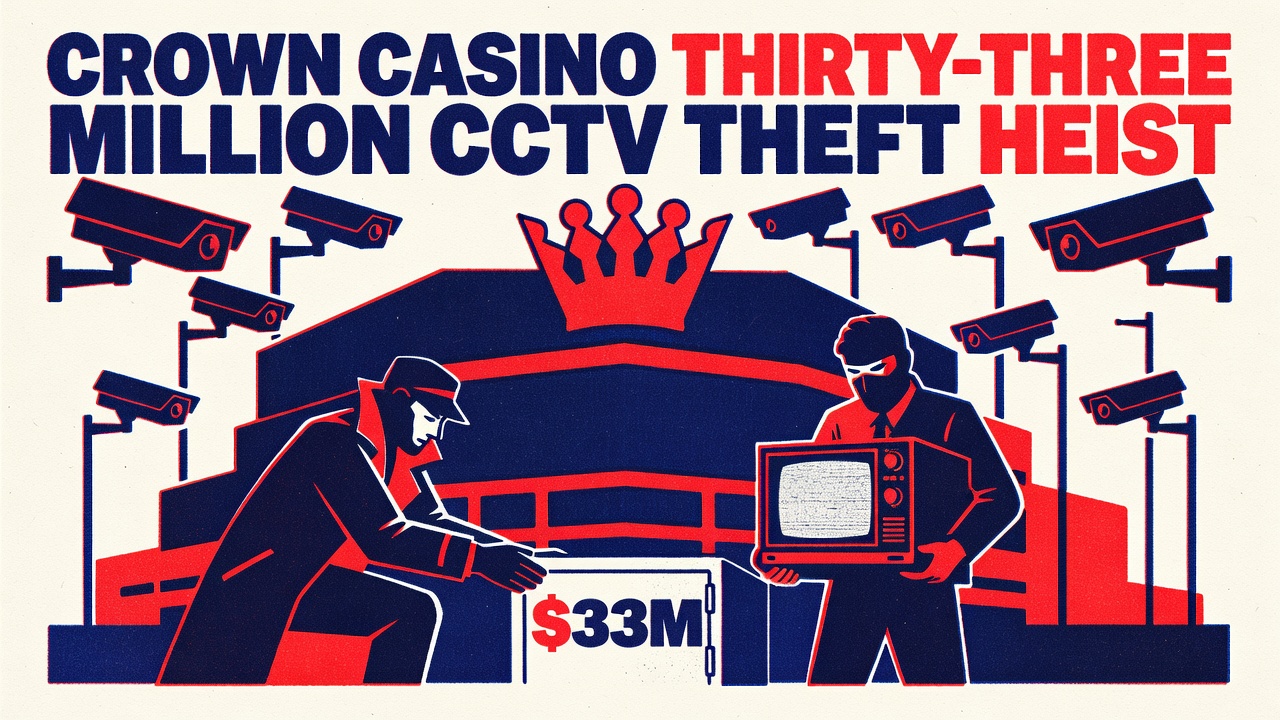 The Crown Casino Scam: How $33 Million Was Stolen via CCTV