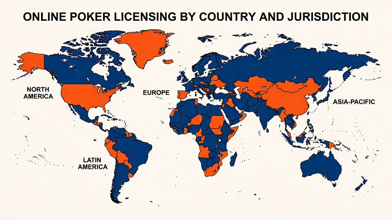 Online Poker Regulation Around the World: A Regional Overview