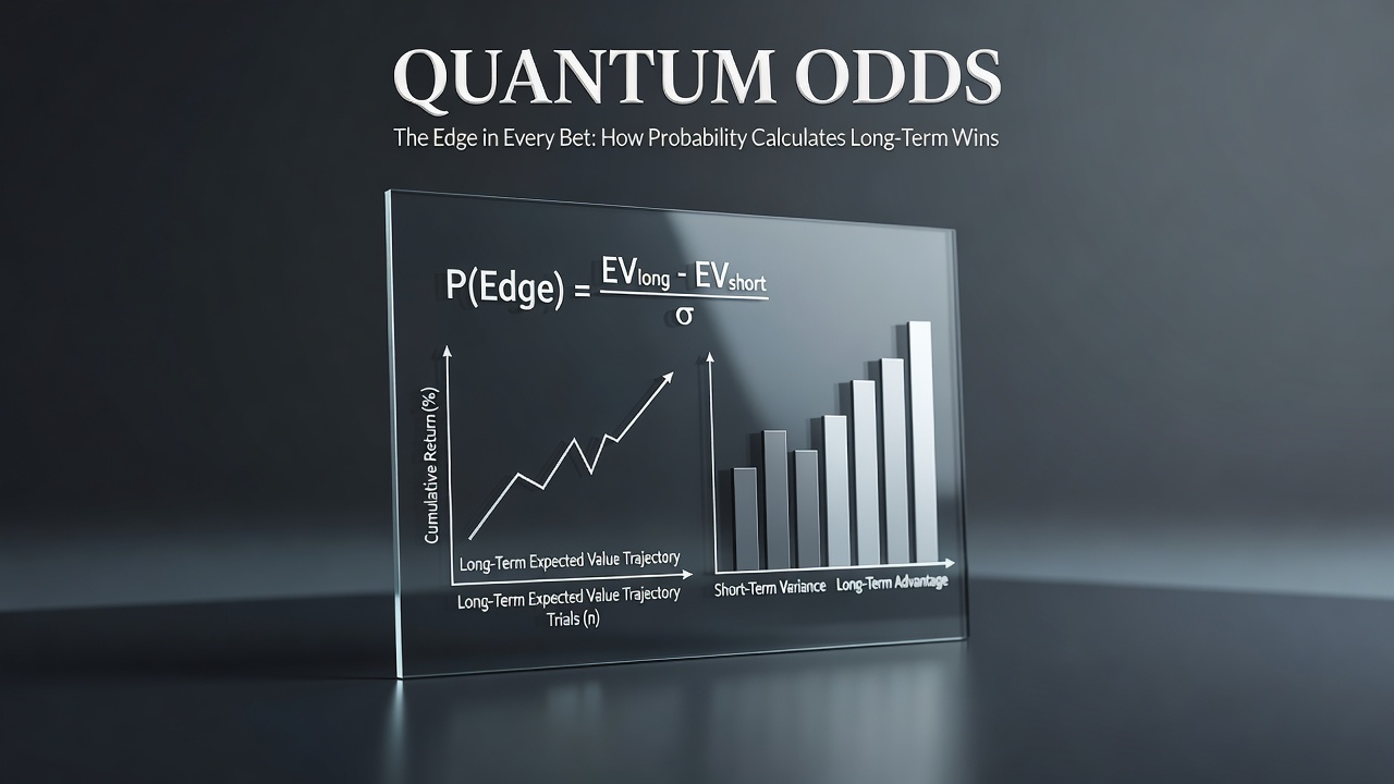 probability calculation showing mathematical edge and long-term advantage in individual betting decision