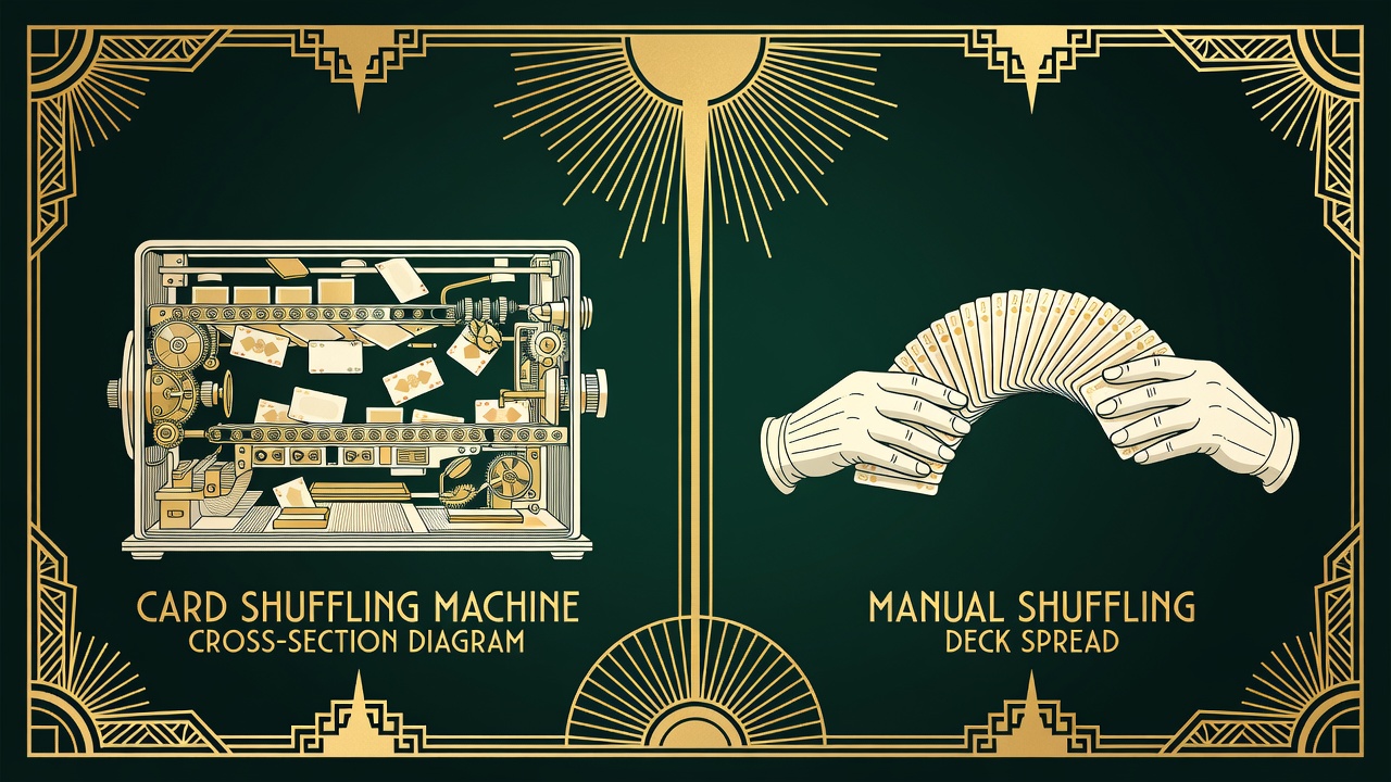 How Dealers Shuffle Cards: CSMs vs Manual Shoes
