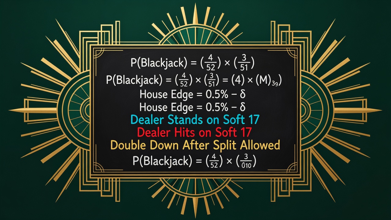 How Dealer Hit or Stand on Soft 17 Affects House Edge