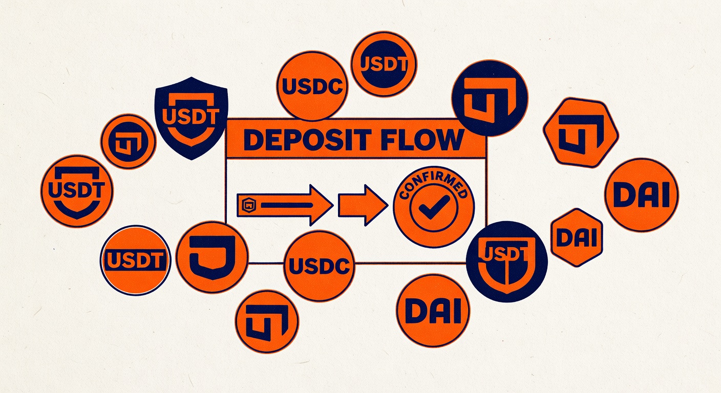 Stablecoins Like USDT and USDC for Casino Deposits