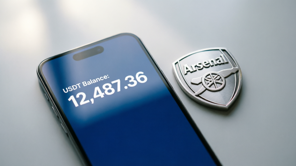 USDT at 1361 NGN as Arsenal Face Coventry