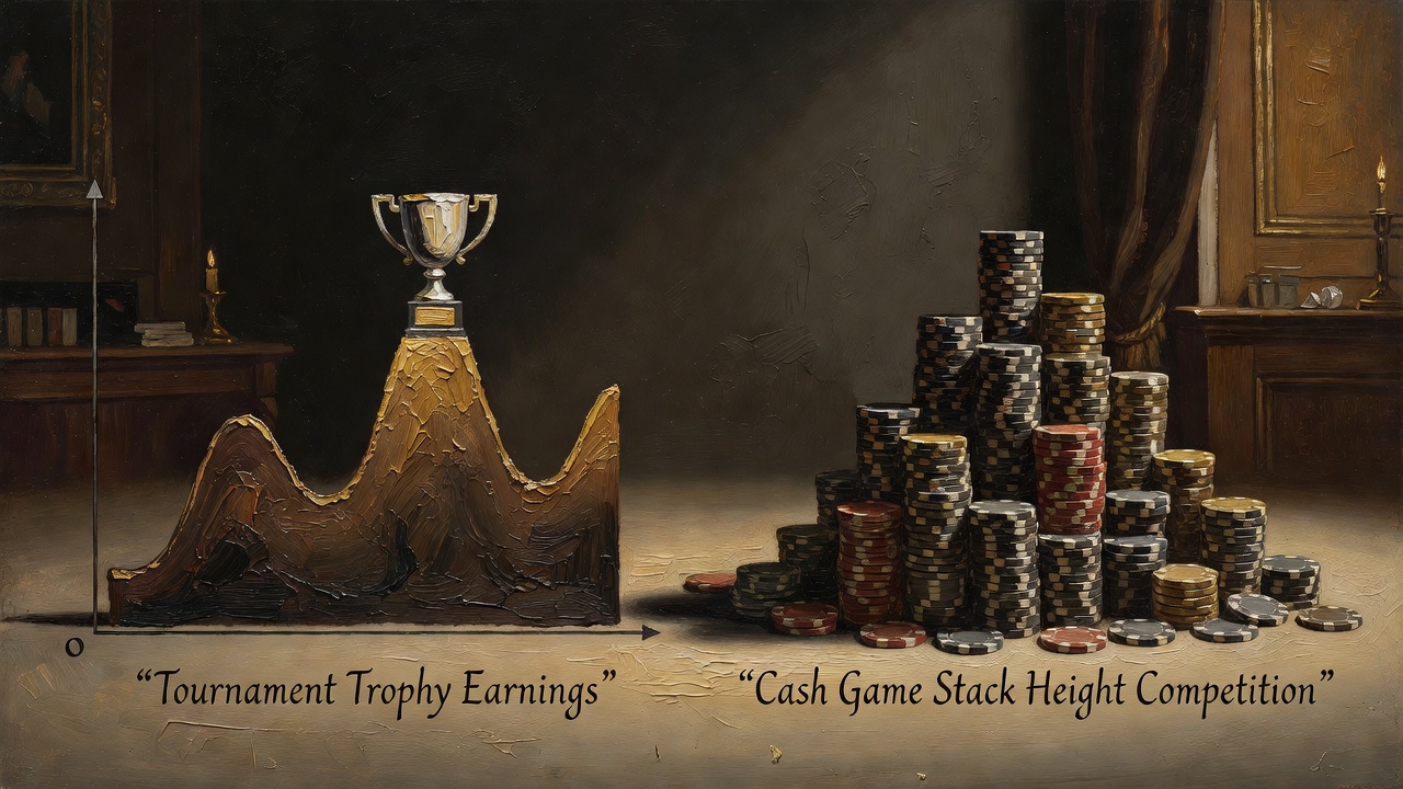 Featured image for Cash Game Poker vs Tournament Poker: Where the Money Actually Is
