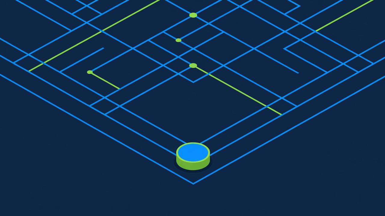 a beginner's game token positioned cautiously at the corner of an unfamiliar table layout diagram