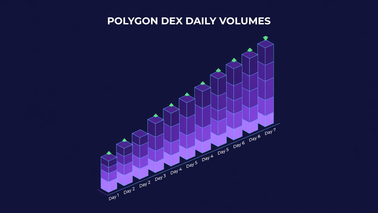 Polygon DEX Volume Hits $408M After 65% Daily Rise