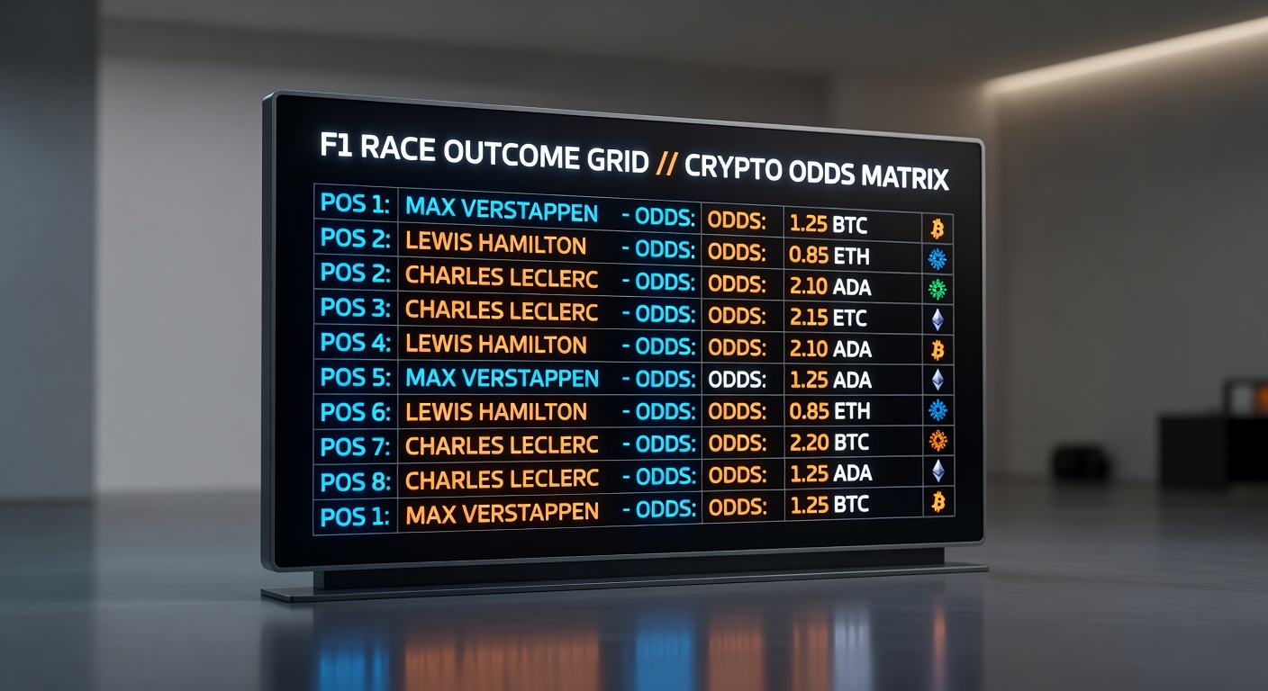 Formula 1 Betting Guide: Winners, Podiums, and Head-to-Heads