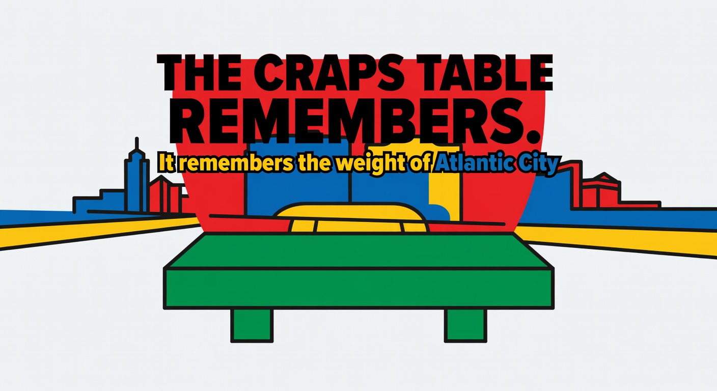 The craps table remembers. It remembers the weight of Atlantic City when the boardwalk