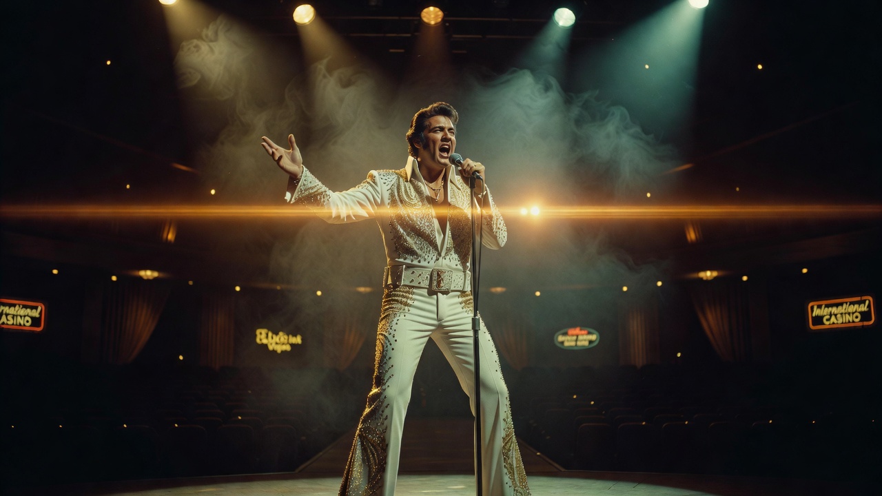 Elvis Presley performed at the International Casino during his Vegas residency