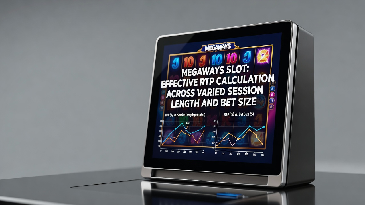 Megaways slot effective RTP calculation across varied session length and bet size