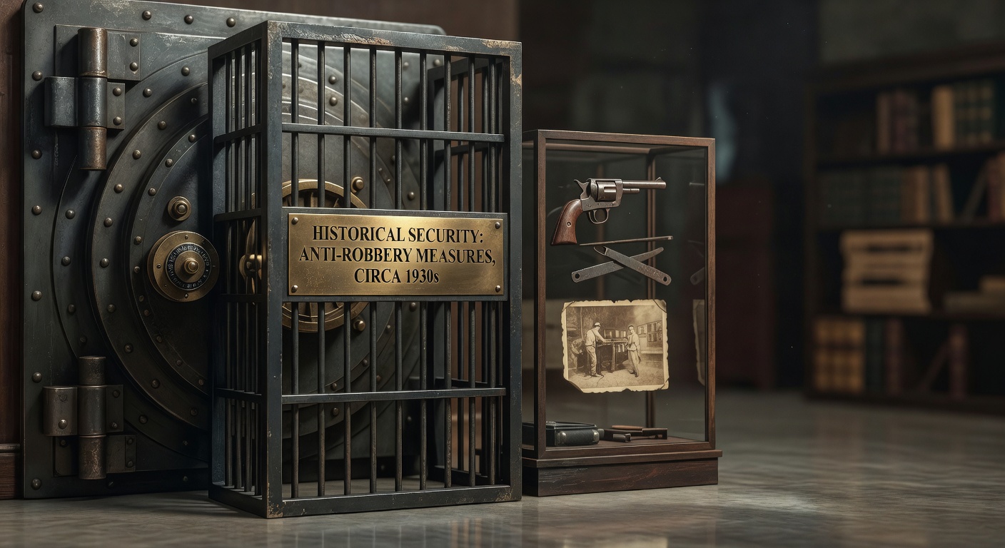 Casino vault entrance showing historical security against cage robbery attempts