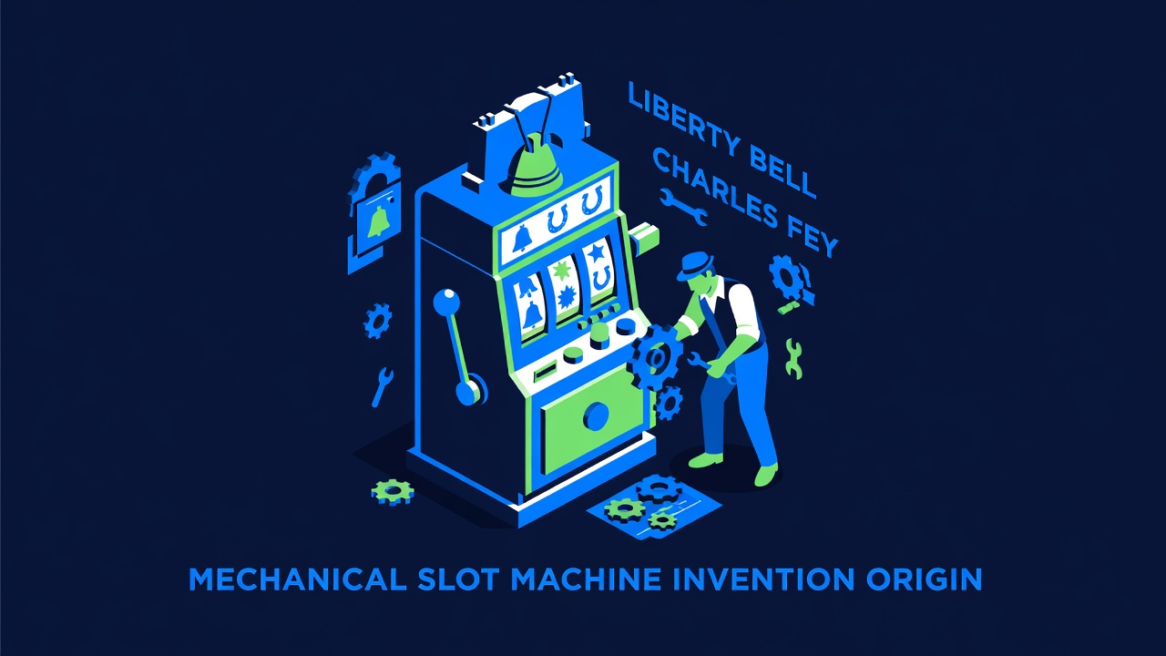 Charles Fey Liberty Bell mechanical slot machine invention origin