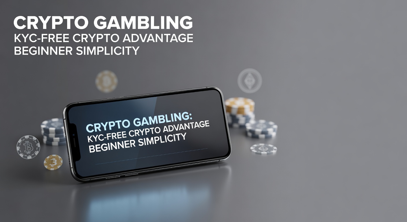 Crypto gambling KYC-free crypto advantage beginner simplicity