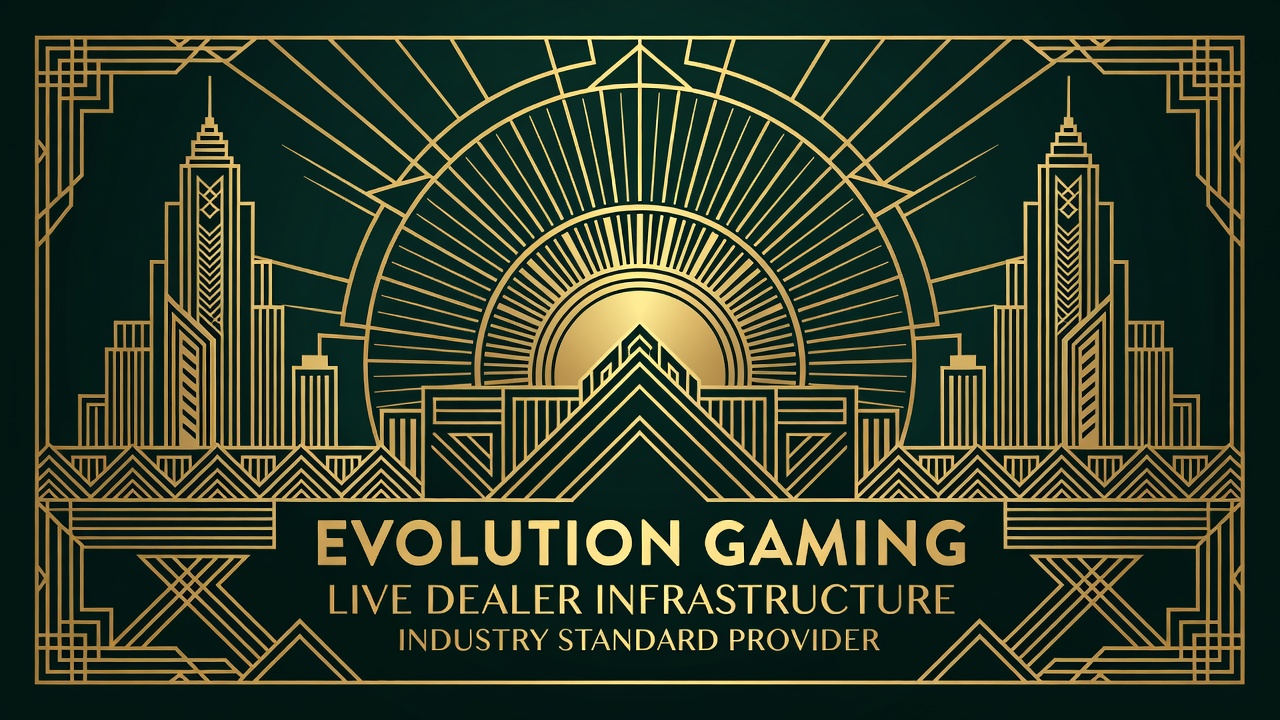 Evolution Gaming live dealer infrastructure industry standard provider