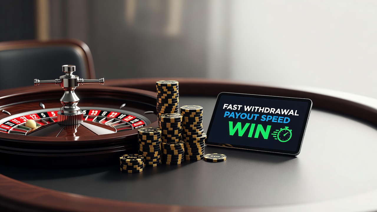 Fast withdrawal roulette win payout speed table game