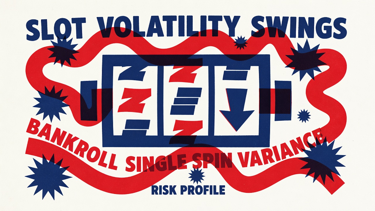 Slot volatility swings bankroll single spin variance risk profile