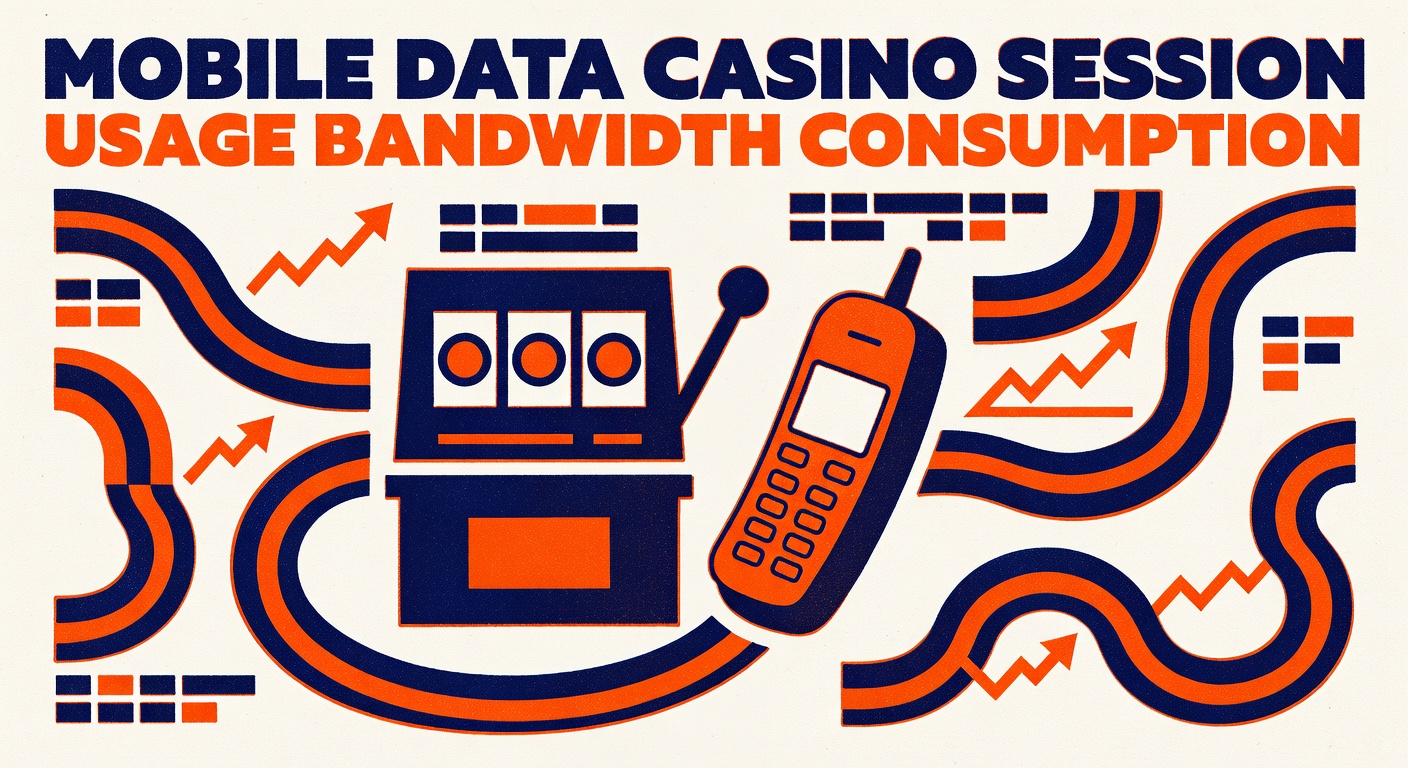 Mobile data casino session usage bandwidth consumption