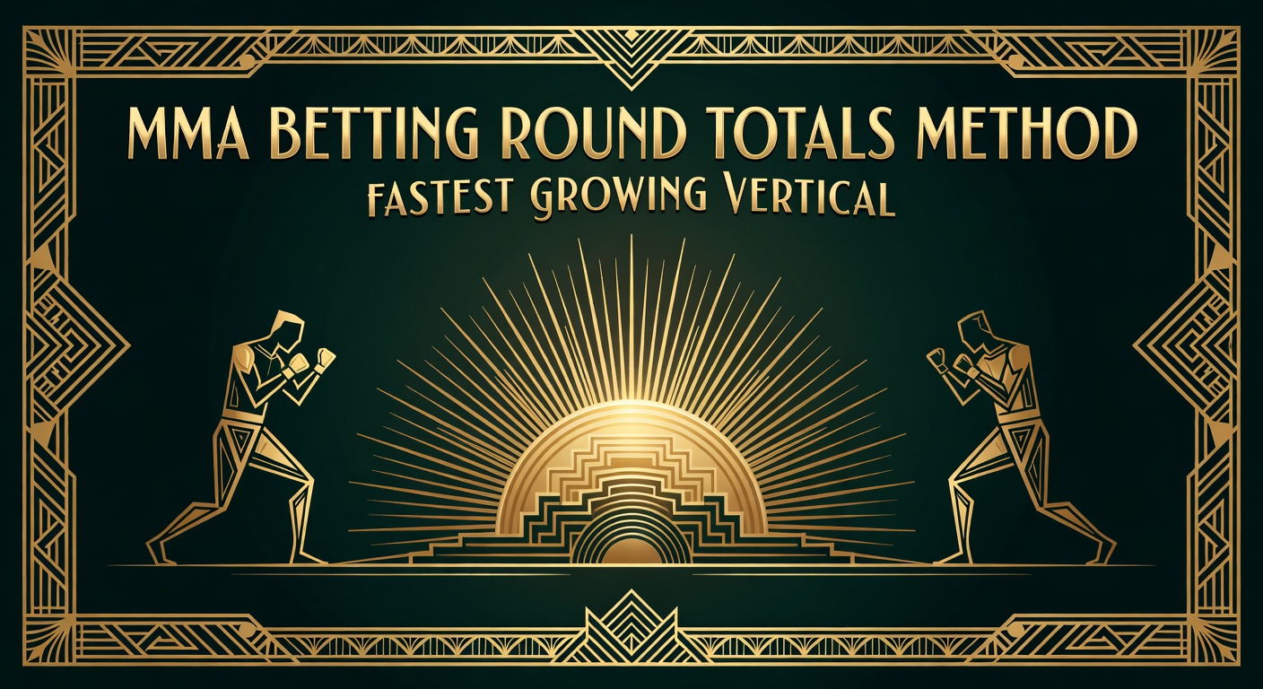 MMA betting round totals method fastest growing vertical