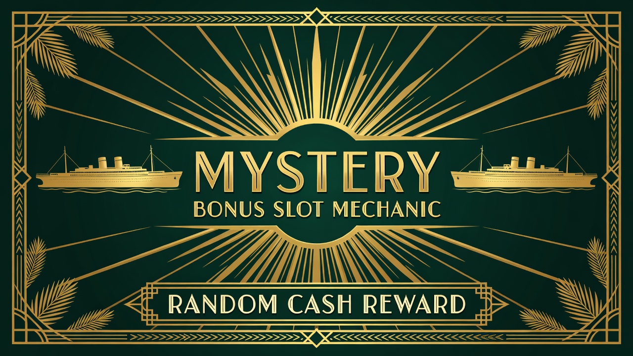 Mystery bonus slot mechanic random cash reward