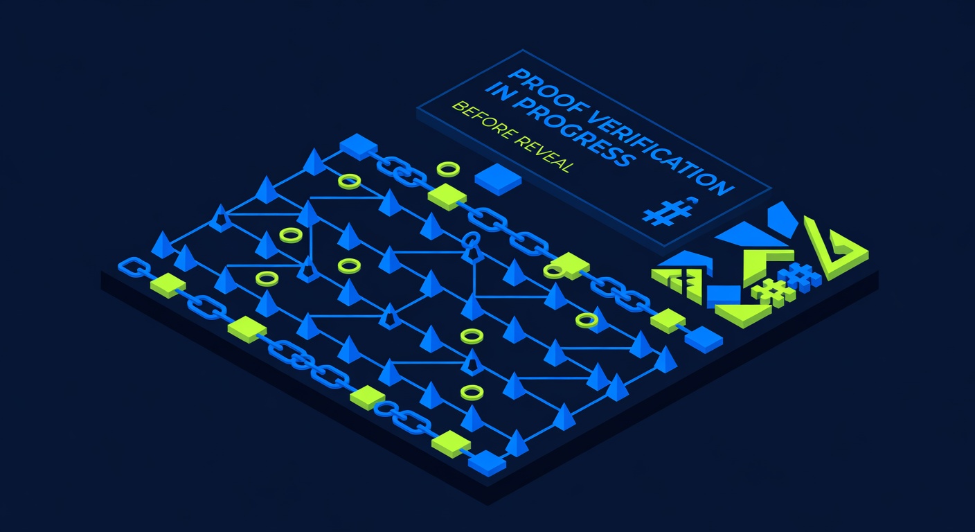 Plinko blockchain cryptographic proof result verification before reveal