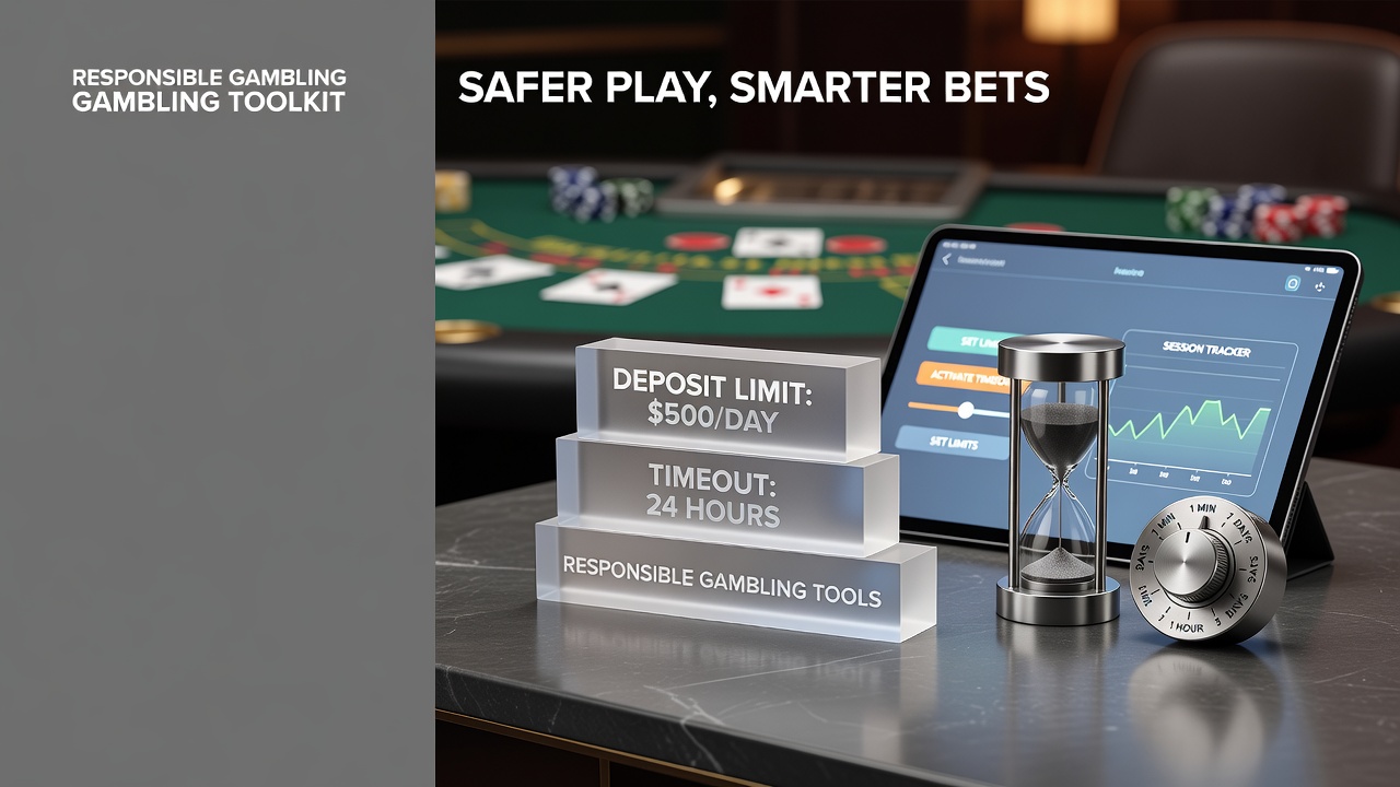 Responsible gambling table game deposit limit timeout tools feature