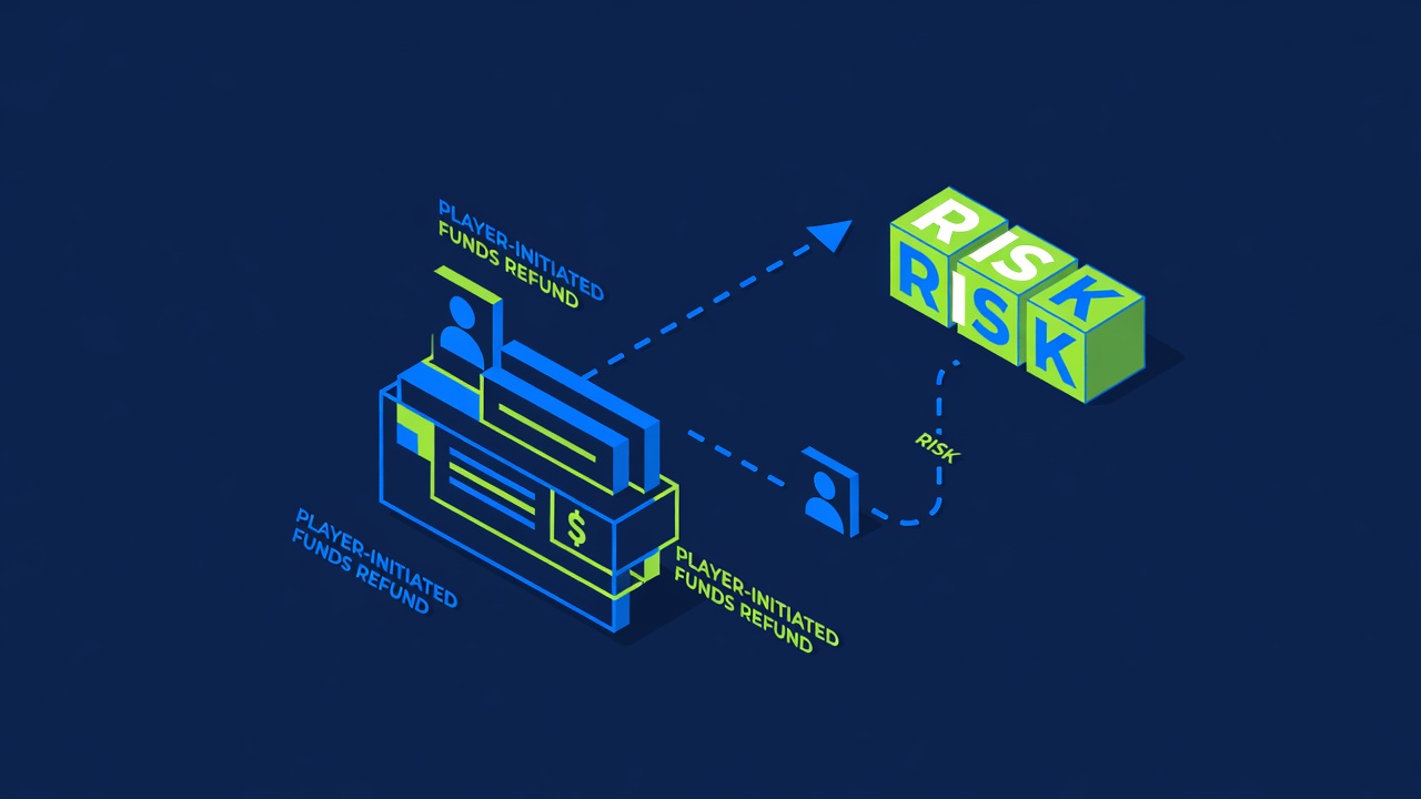 Reverse withdrawal player-initiated funds refund risk