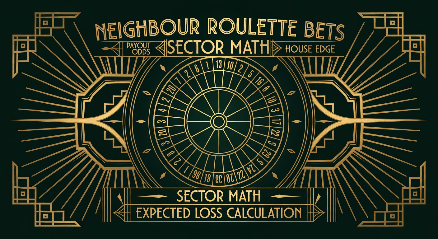 Neighbour roulette bets sector math expected loss calculation