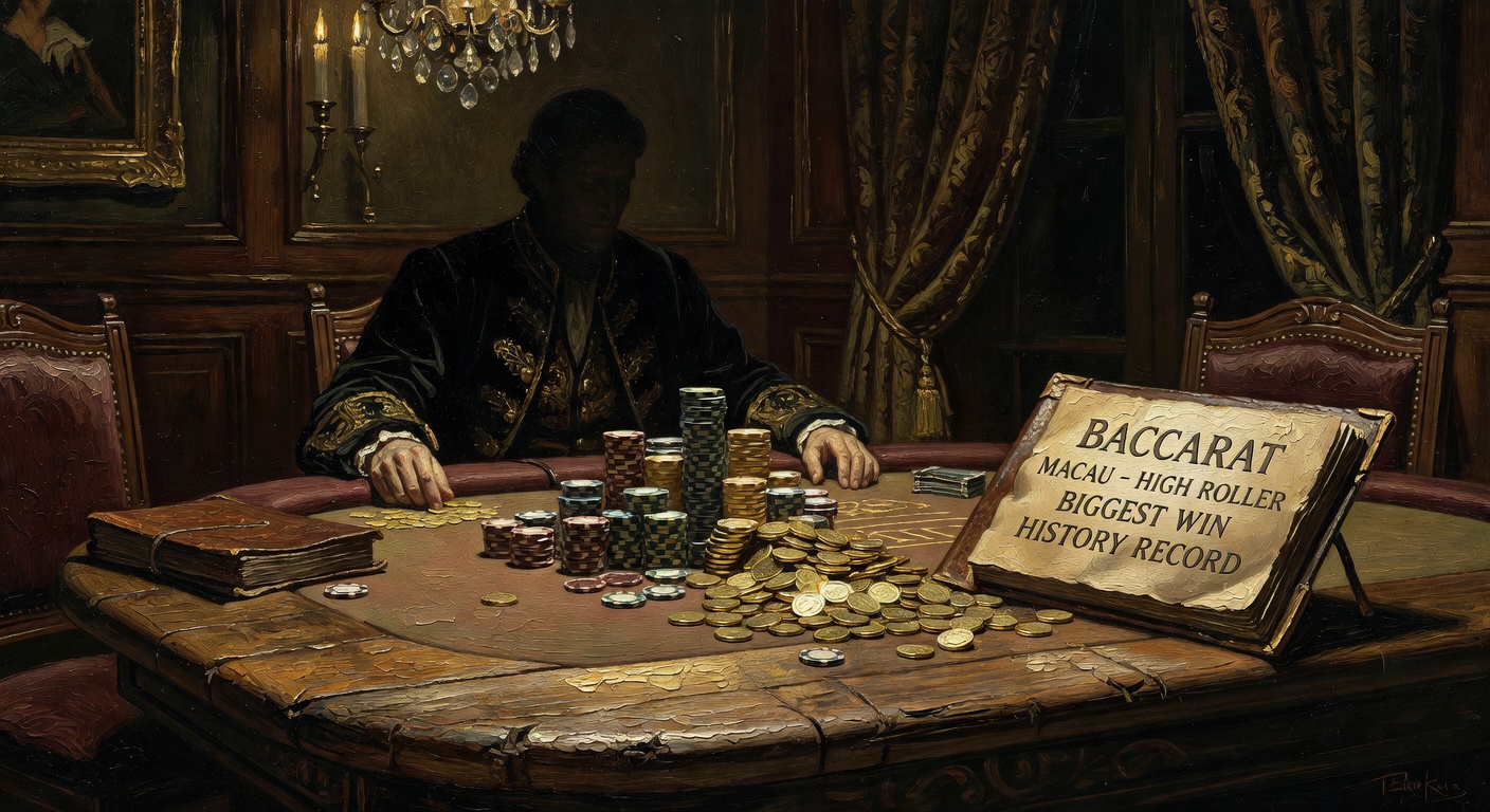 Baccarat Macau high roller biggest win history record