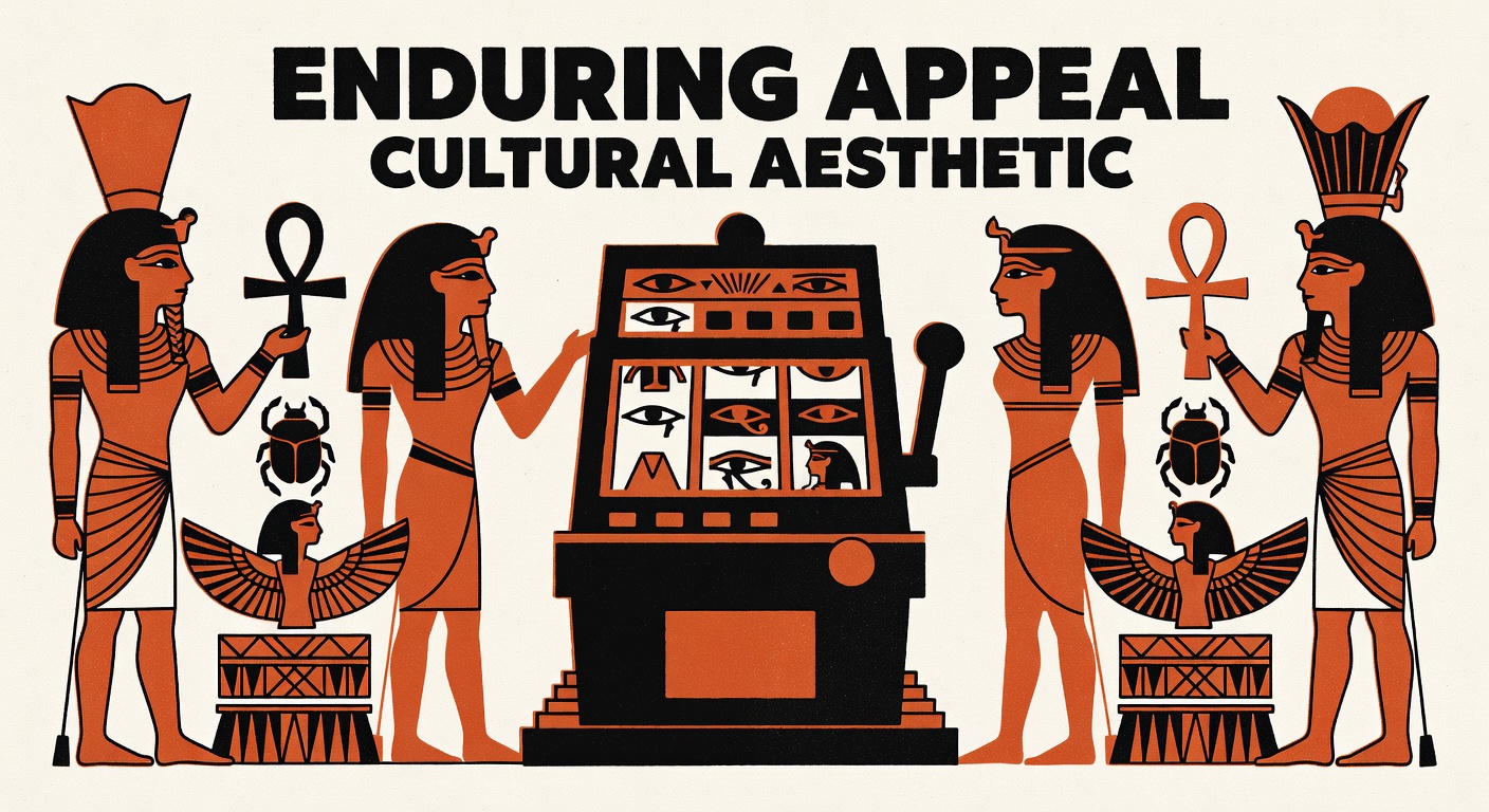 Egyptian theme slot design enduring appeal cultural aesthetic