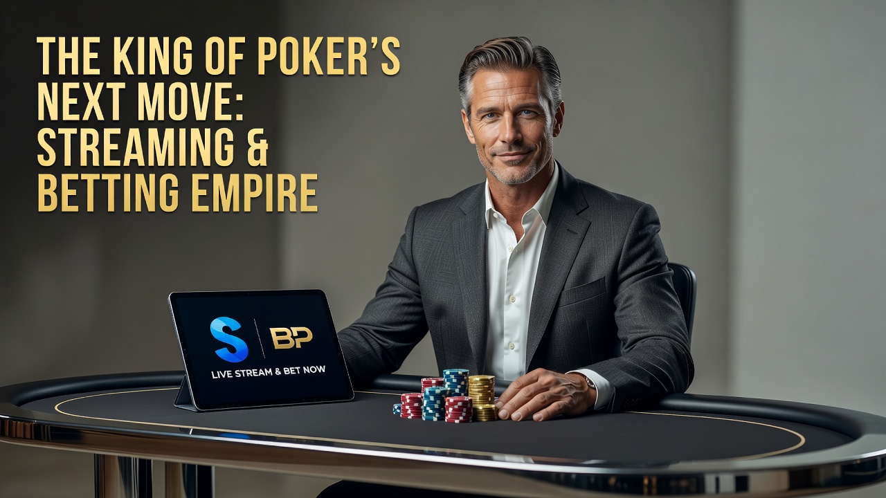 celebrity poker endorsement deal announcement with streaming platform and betting partnership