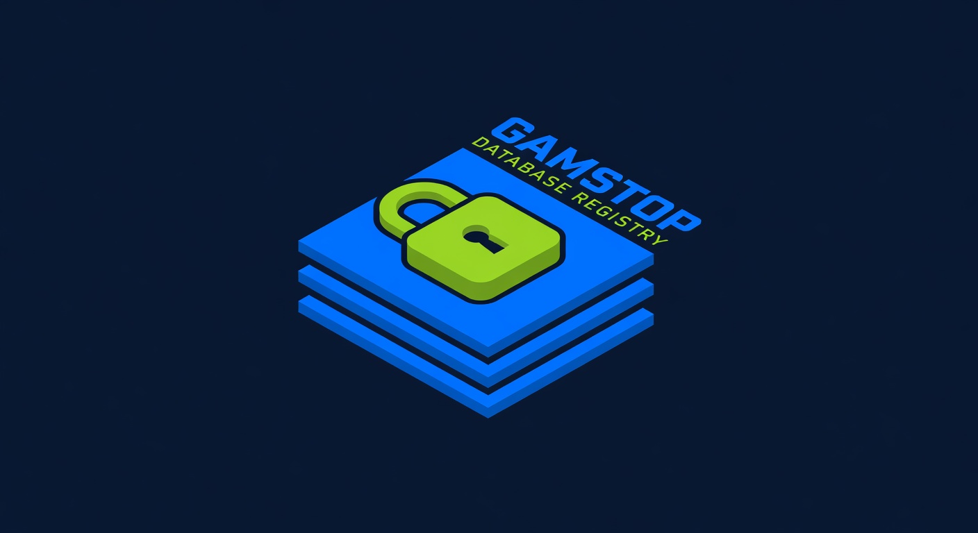 GAMSTOP database registry symbol and player self exclusion lock