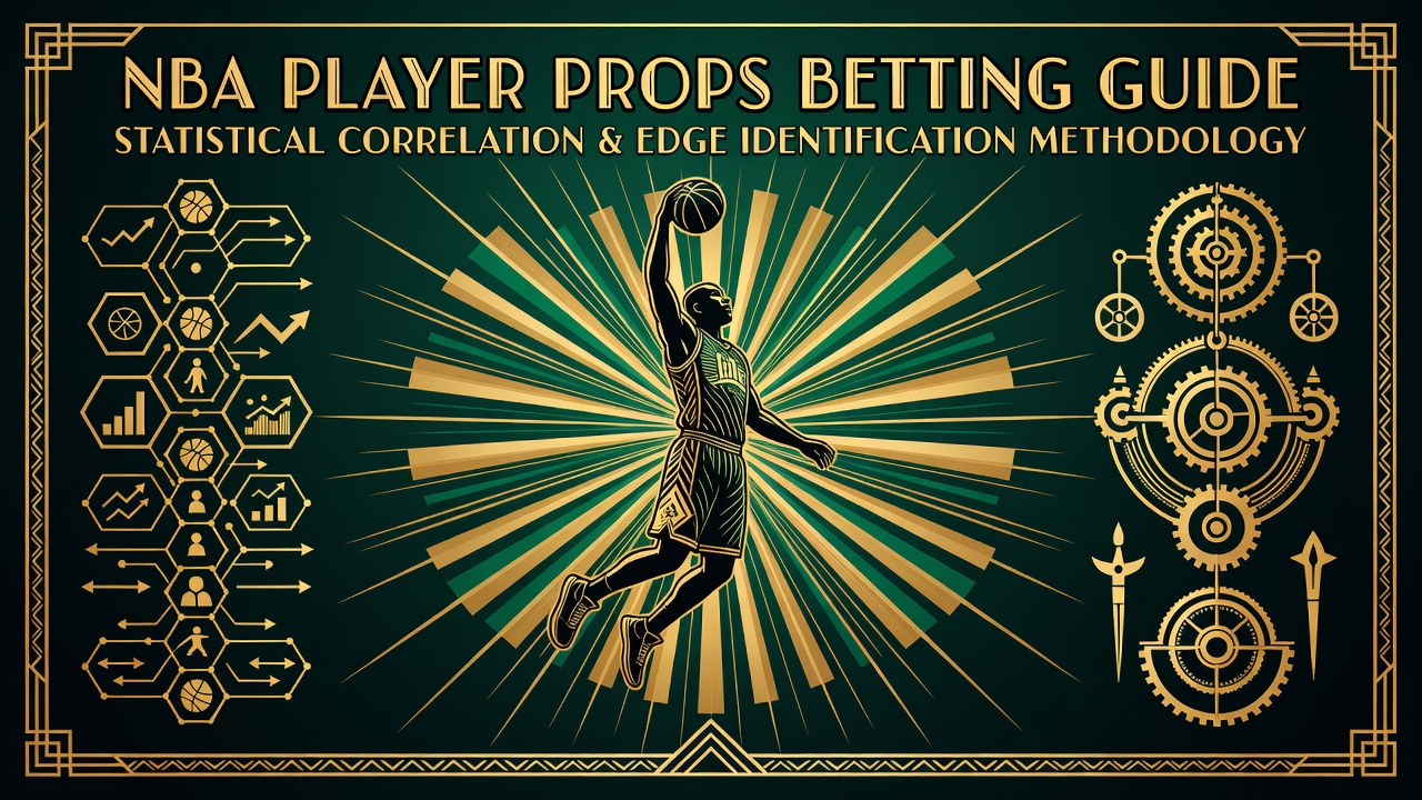 nba player props betting guide with statistical correlation and edge identification methodology