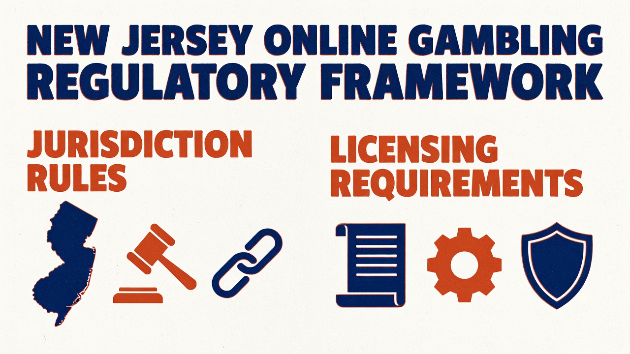 new jersey online gambling regulatory framework with jurisdiction rules and licensing requirements