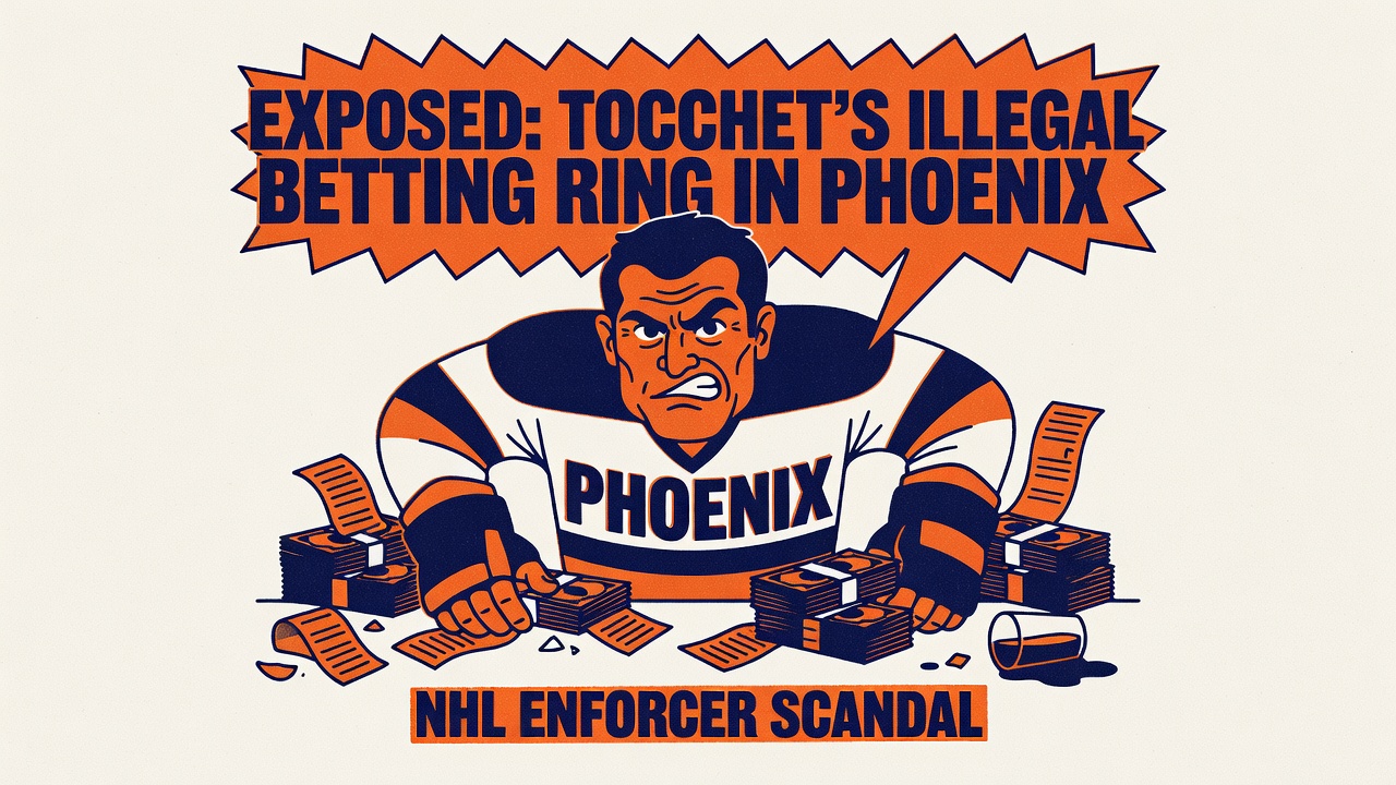 NHL enforcer Rick Tocchet's illegal betting ring in Phoenix exposed