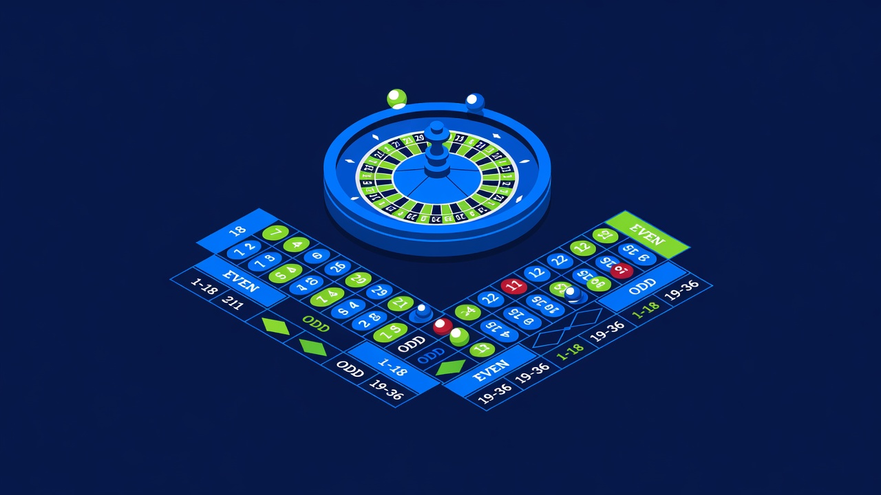 a roulette wheel with two balls mid-spin over a double ball roulette betting layout