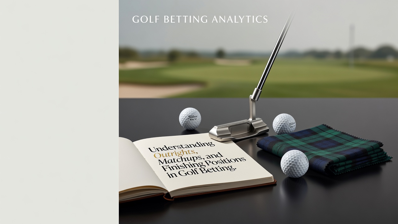 Golf Betting Explained: Outrights, Matchups, and Top Finishes