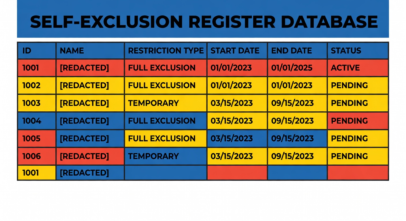 National Self-Exclusion Registers Around the World