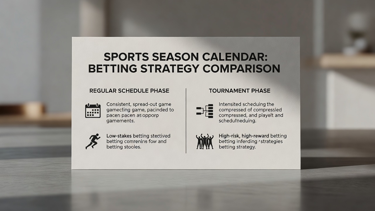 Regular Season vs Postseason Betting: Adjusting Your Approach