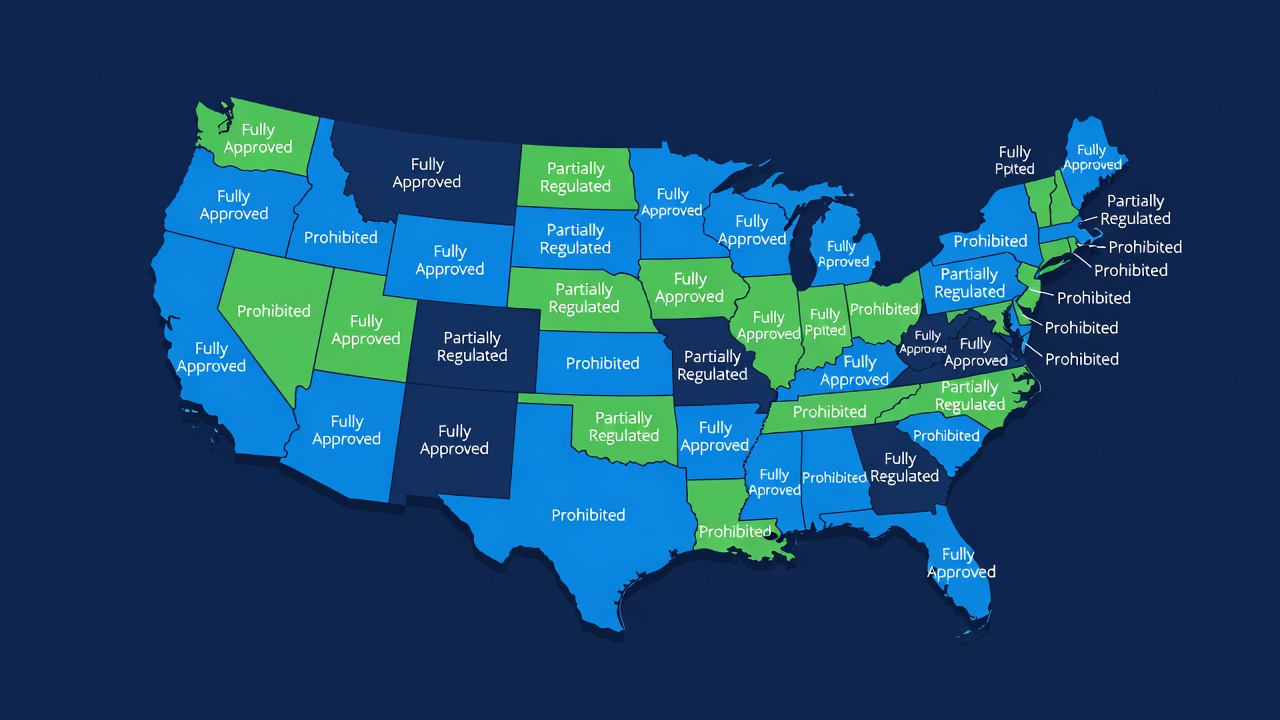 How US State-by-State Online Gambling Regulation Generally Works