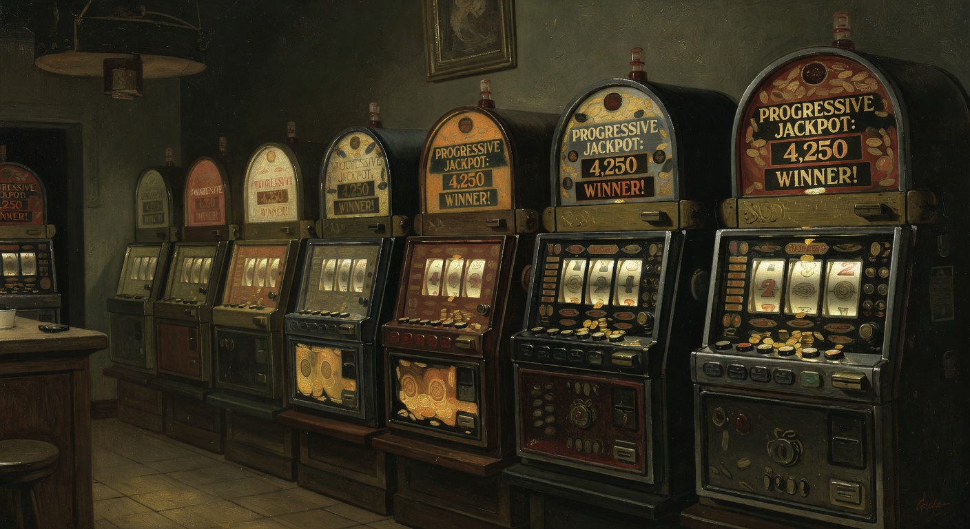 Progressive jackpot machines: how four-figure wins happen at the reels