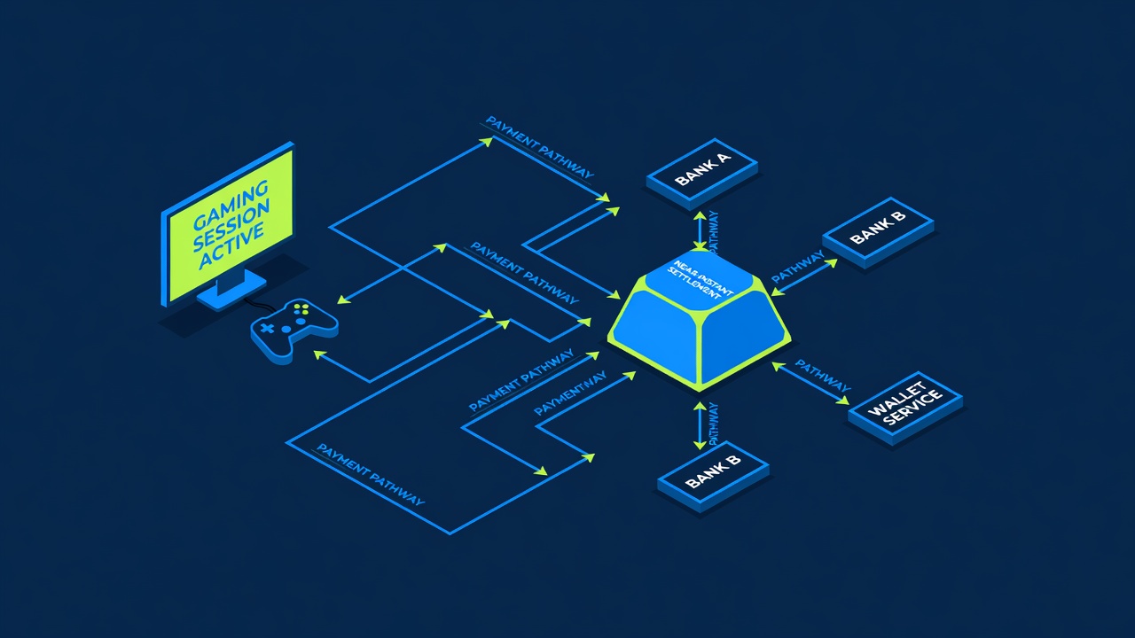 digital payment pathways enabling near-instant fund settlement for gaming sessions
