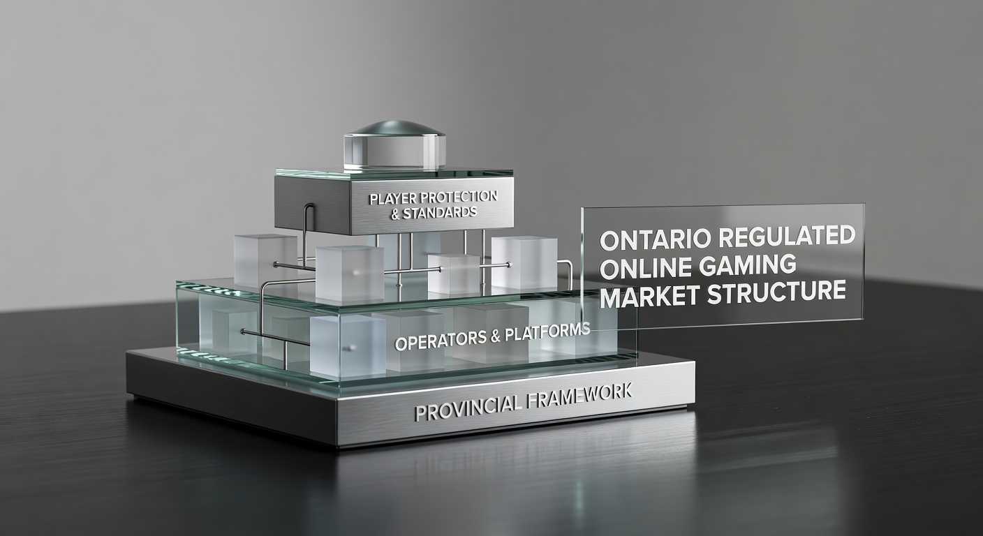 Ontario regulated online gaming market structure